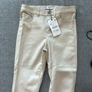 Zara new with tags leather pants